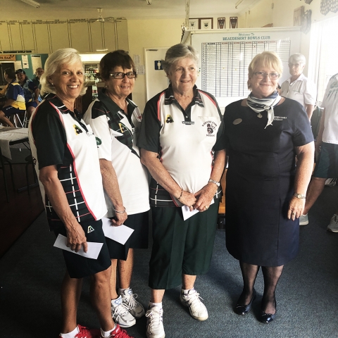 McKenzie Park Ladies Lawn Bowls